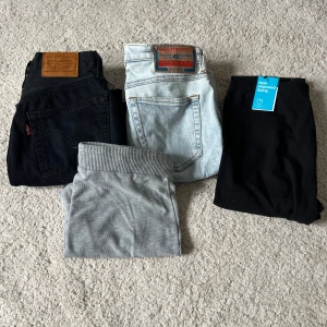 Klädpaket dam xxs - leggings, jeanskjol, jeansshorts och en mjukiskjol