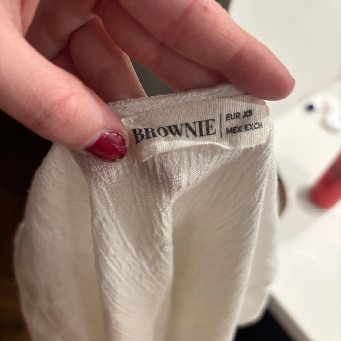 Vit blus från Brownie - 1