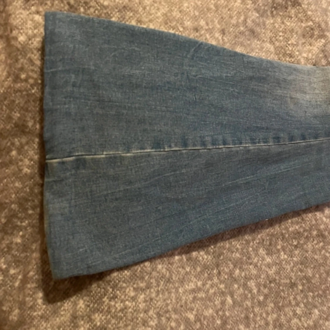 Blå low waist boot cut jeans från vero moda - 2