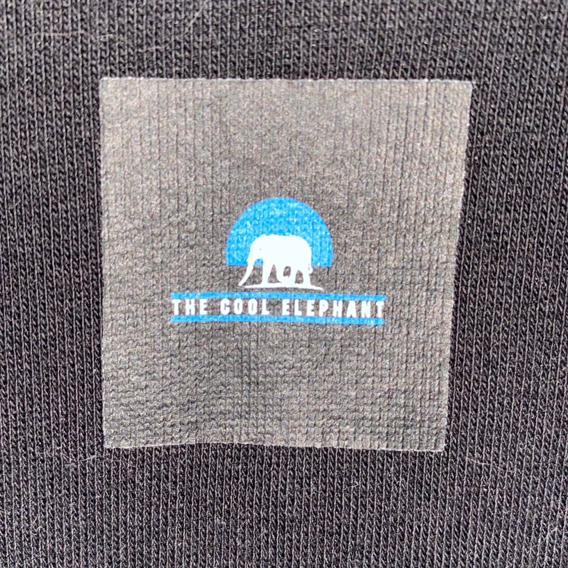 Svart hoodie från The Cool Elephant - 2