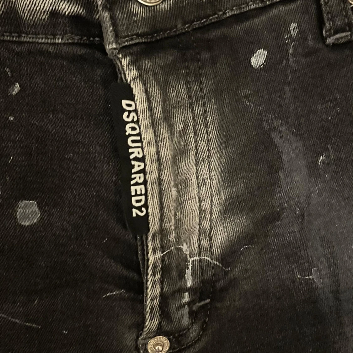 Svart/grå jeans från Dsquared2 - 2