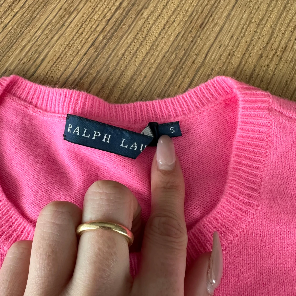 Rosa tröja från Ralph Lauren - 1