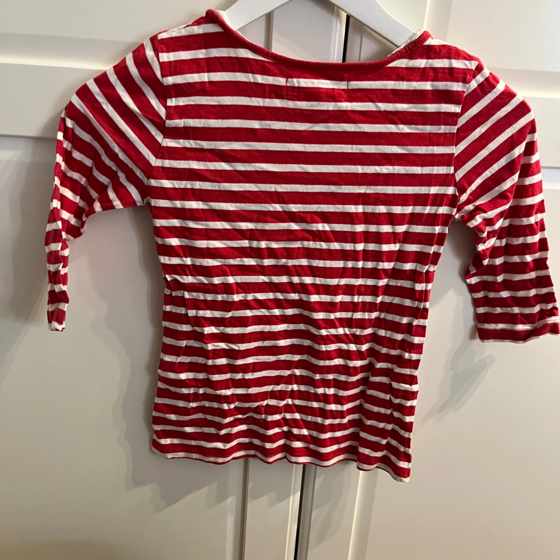 Röd- och vitrandig topp från H&M - 1