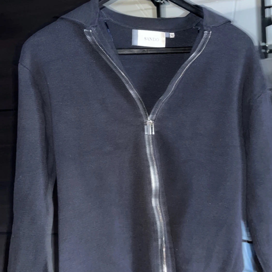 Marinblå tröja ifrån Åhléns/SANDÖ - 1