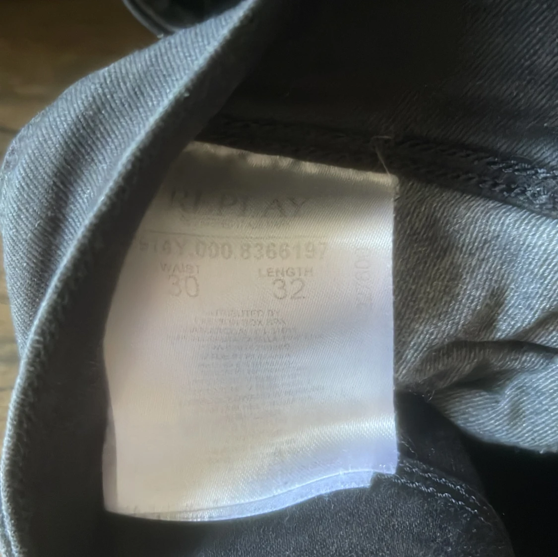 Svarta jeans från Replay - 2