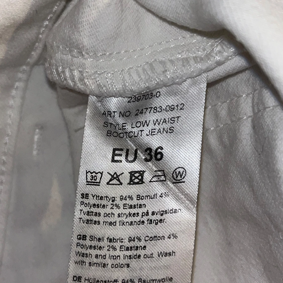 Vita bootcut Jeans från Nelly - 4