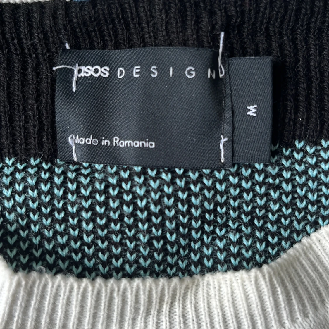 Vit blommig tröja från ASOS DESIGN - 1