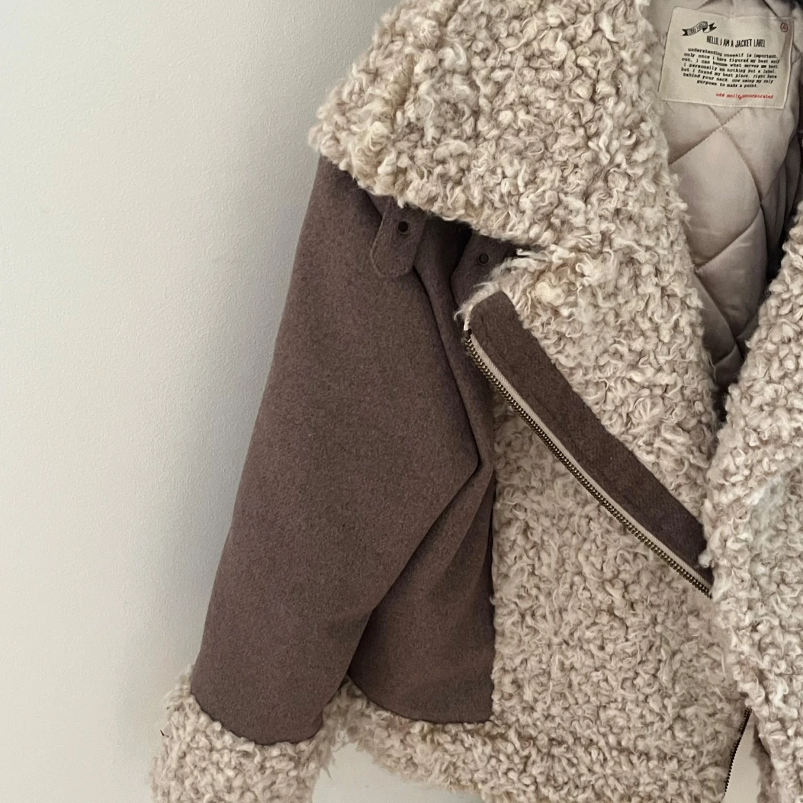 Beige teddyjacka från Odd Molly - 2