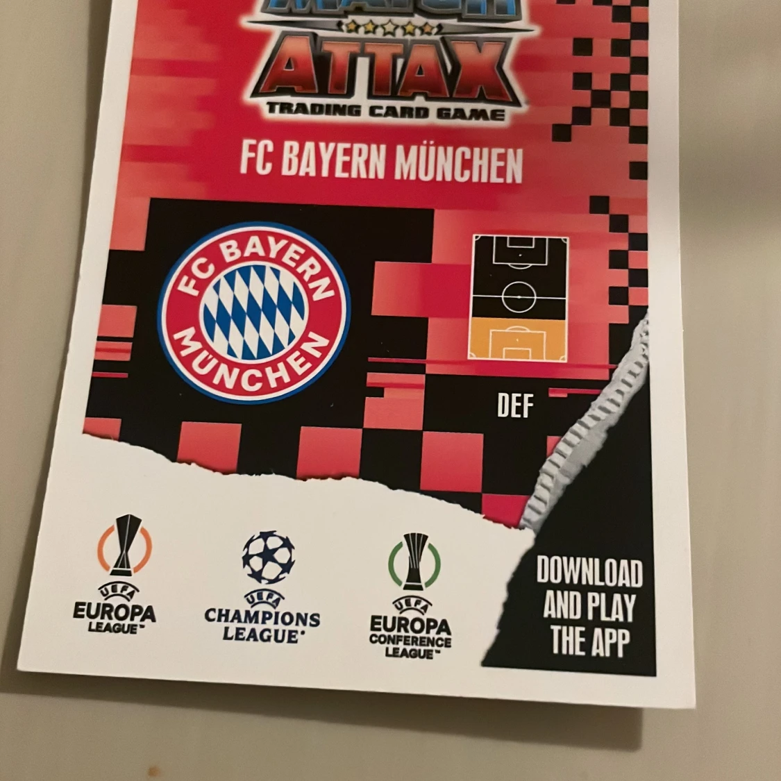 Alphonso Davies kort med signatur motm special ucl - 3