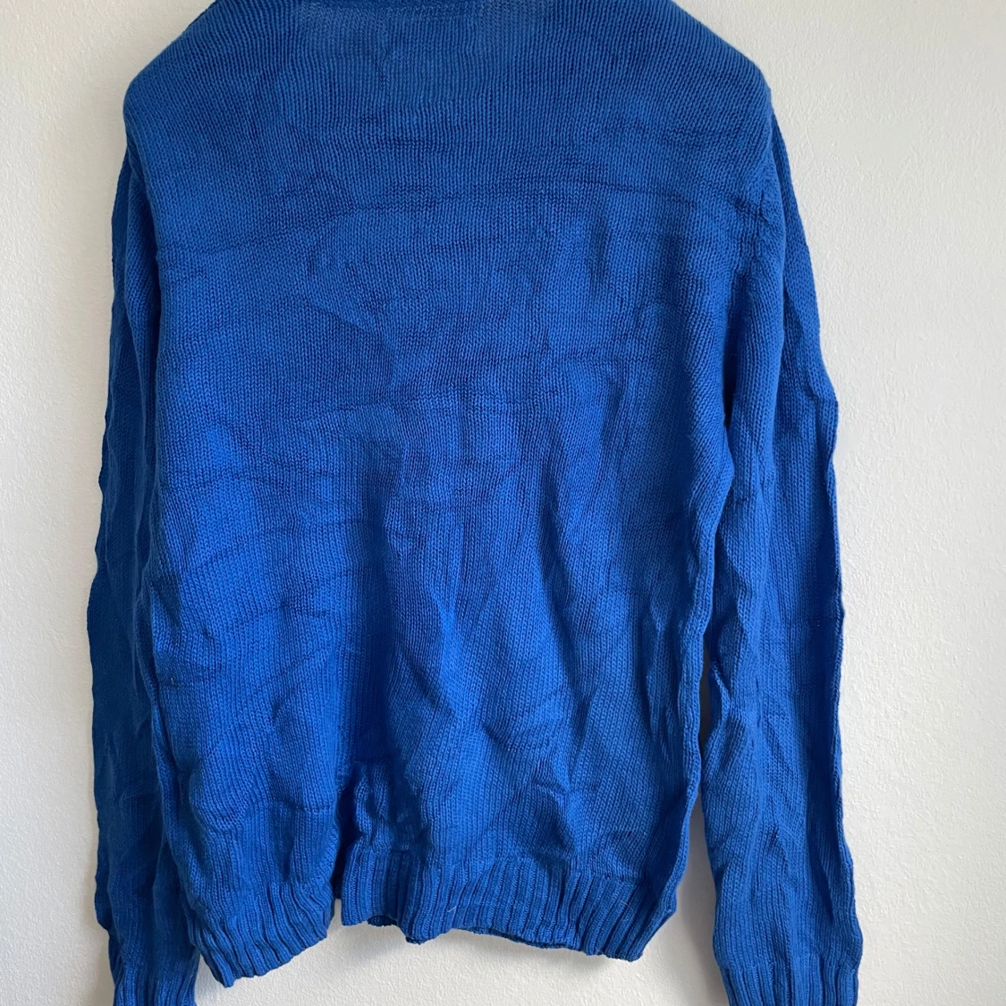 Blå stickad tröja från Chaps - 1