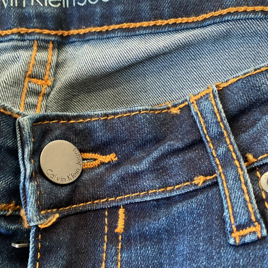 Blå bootcut jeans från Calvin Klein Jeans - 4