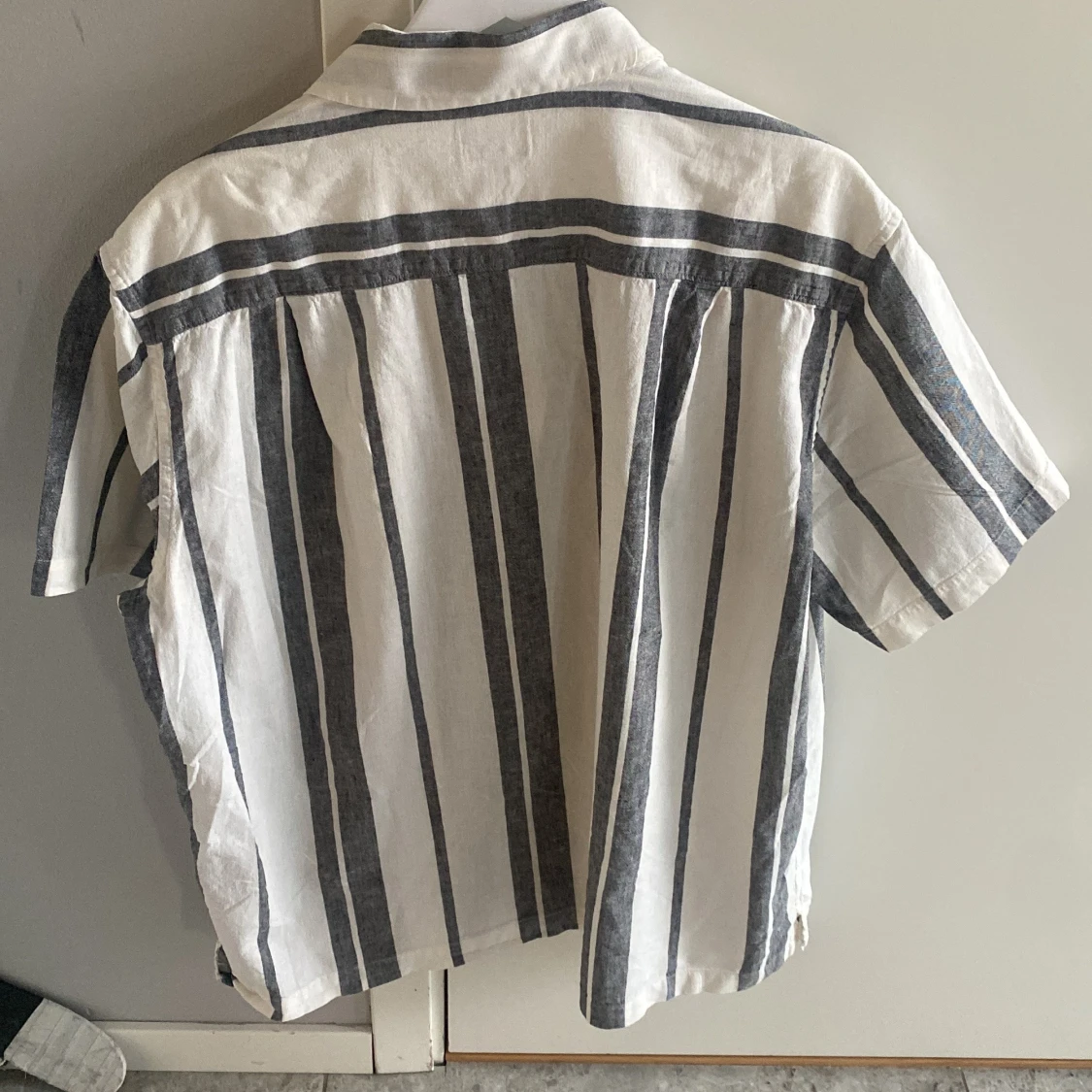 Randig kortärmad skjorta från H&M - 1