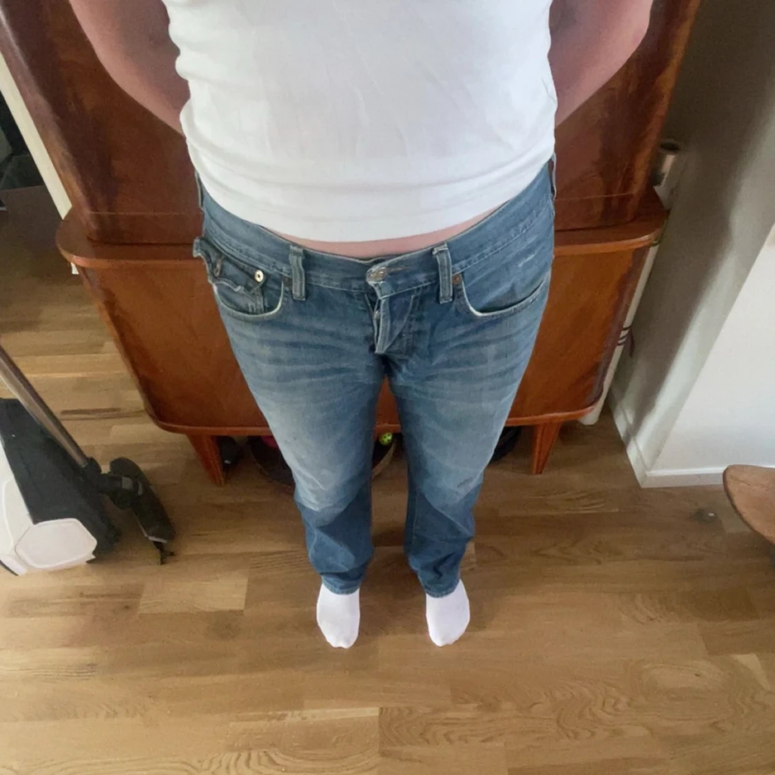 True Religion blå jeans slim fit - 2