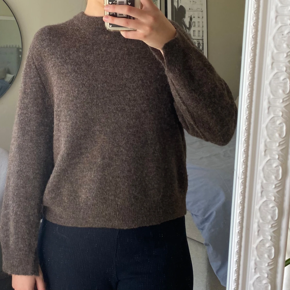 Brun stickad tröja från Carin Wester - 3