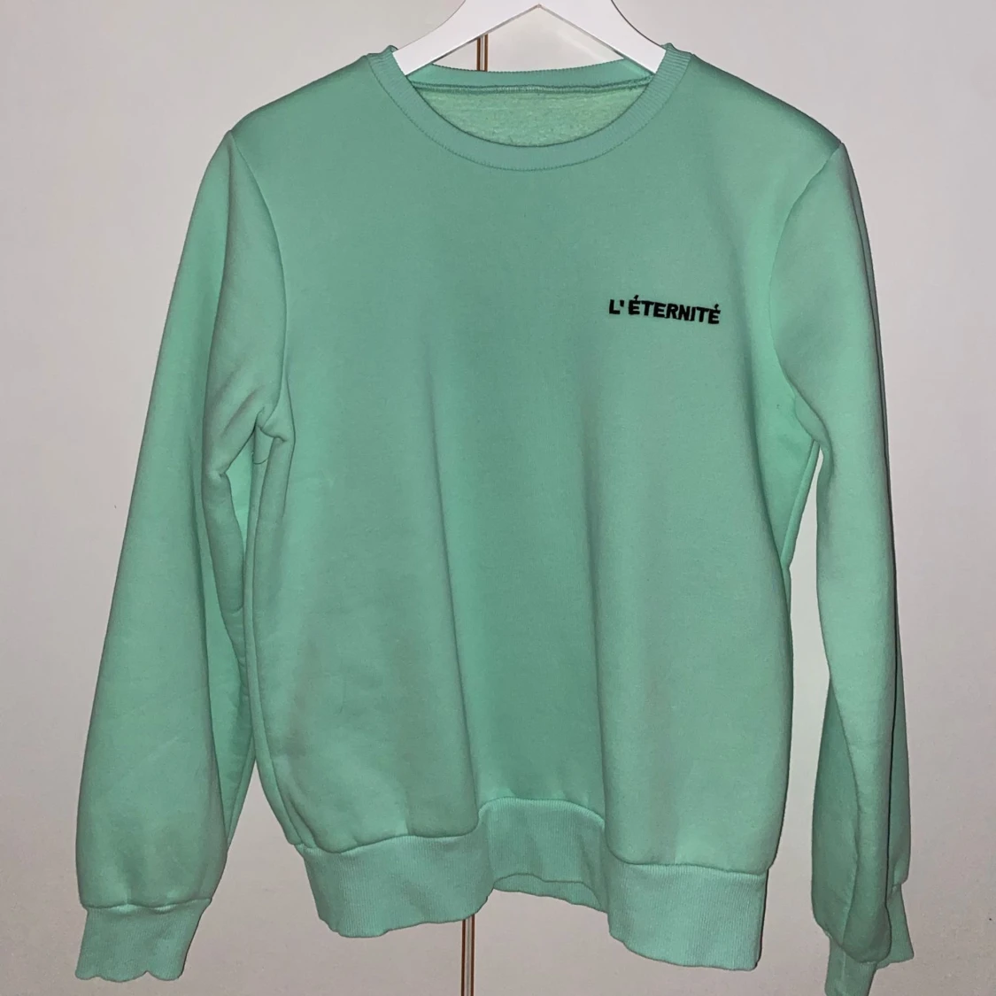 Mintgrön sweatshirt 