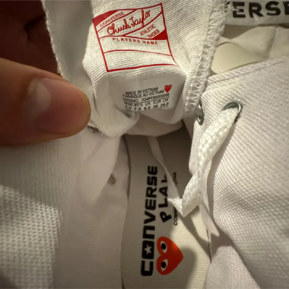 Comme Des Garçons Play Converse  - 2