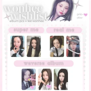 Illit Wonhee Wishlist - ⋆˚✿˖° wtb ૮ ․ ․ ྀིა  villig att köpa!! DM mig på instagram @1ovelution om du säljer!!!   all love ♡. 