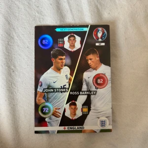 Stones x Barkley duo card euro 2016 - Säljer detta kort !