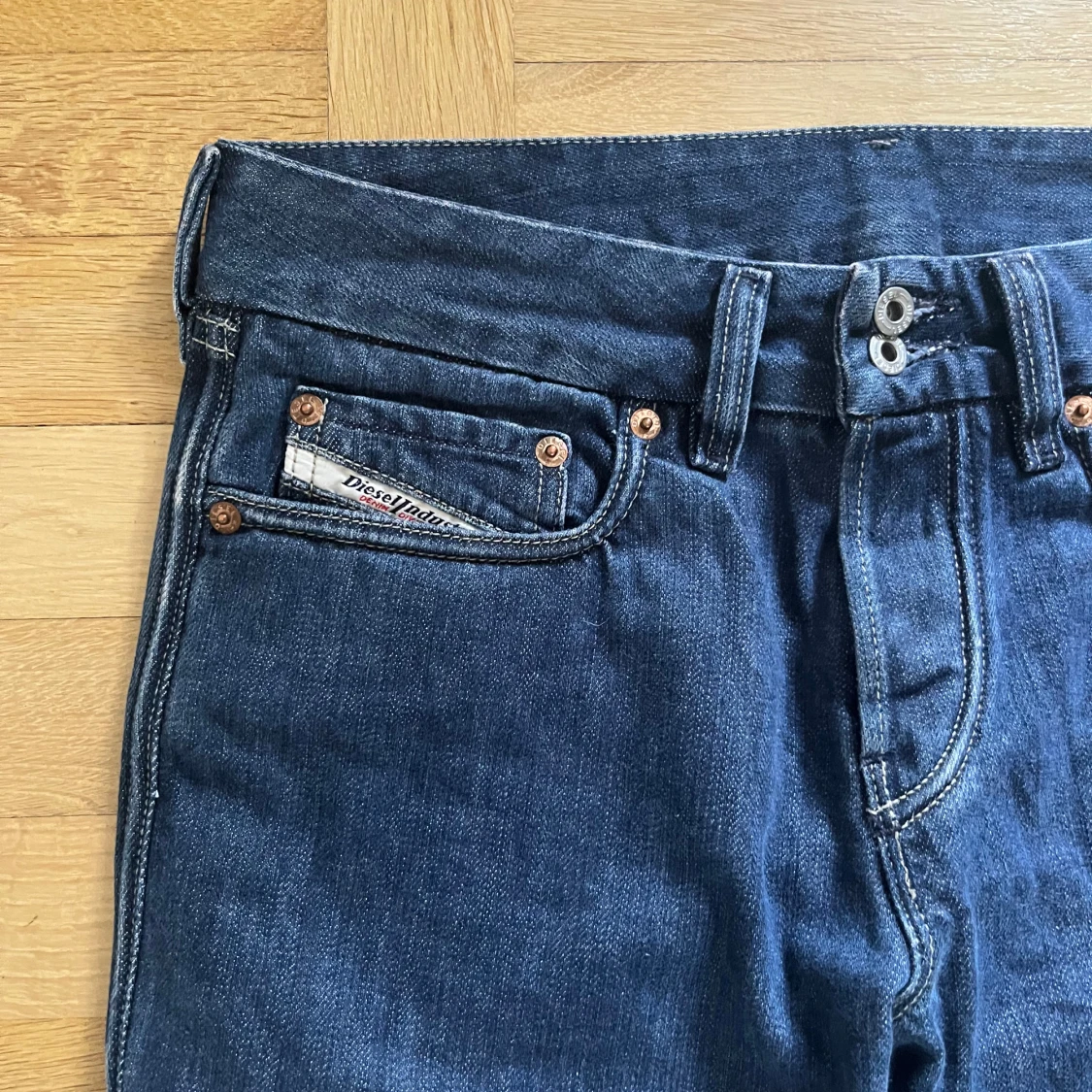 Blå Diesel bootcut jeans - 2