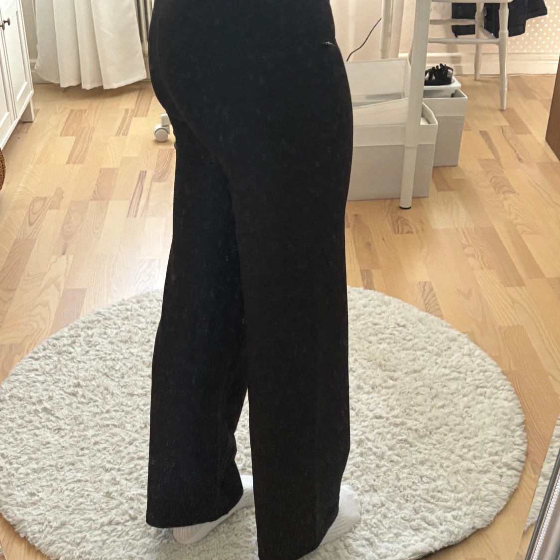 Svarta yoga pants från lager 157, stl S - 1