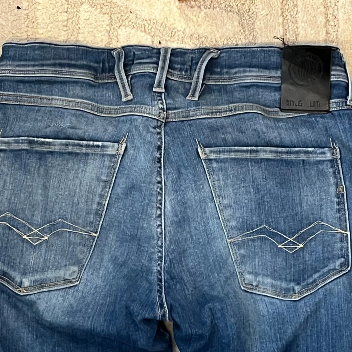 Blå Replay jeans  - 92