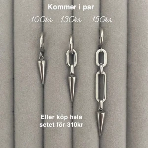 Örhängen  - Frakt 22kr och finns i guld 