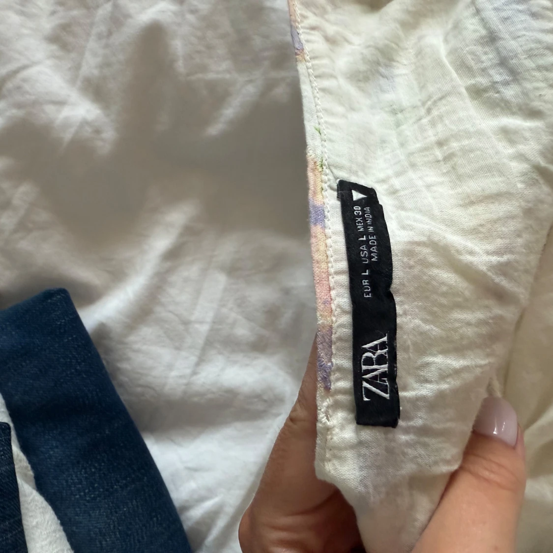 Blommig volangkjol från Zara - 2