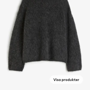 STICKAD TÖRJA MOHAIRMIX  - Helt ny stickad mohairmix tröja från Hm med prislapp kvar! Skriv privat vid intresse 