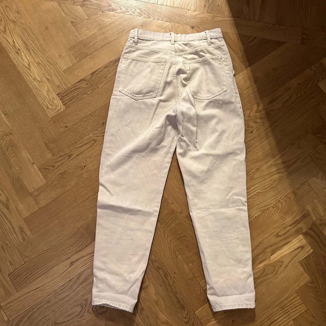 Beige baggy jeans  - 90