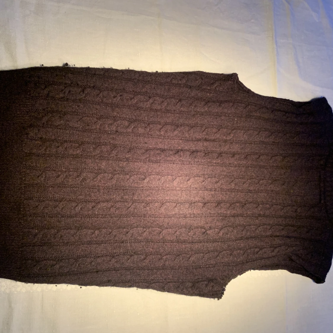 Flätstickad väst - 91