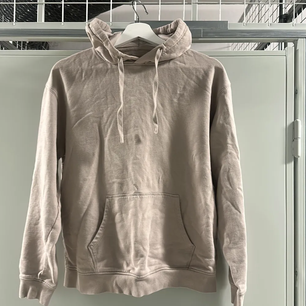 Beige hoodie, strl s. . Hoodies.