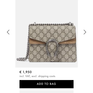 Gucci  - Gucci dionysus väska. Jätte fint skick och sparsamt använd. Den är inköpt på mytheresa så har kvitto därifrån. Har även dustbag. Pris nu är 22727kr kom med Egan rimliga bud. Buda inte om ni inte har pengar!!! Skriv privat för egna bilder och info💕💓💗