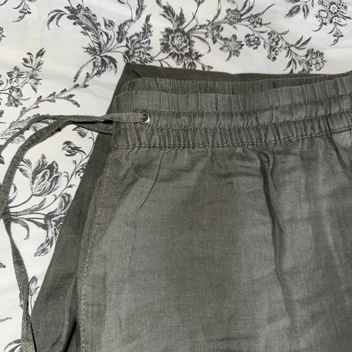 Gröna Linnebyxor - 91