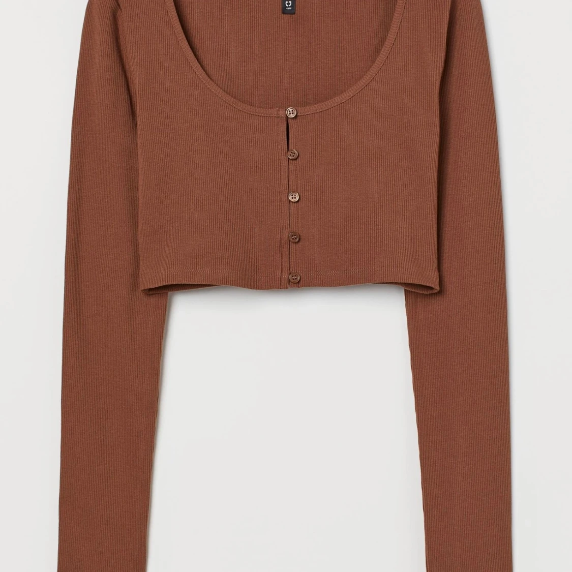 *NY* Brun top från H&M, stl M - 91