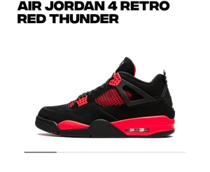 Jordans 4 red thunder  - Nya haft på mig de ett par gånger men gillar inte de vill bara bli av med de, köpte de för 5524kr