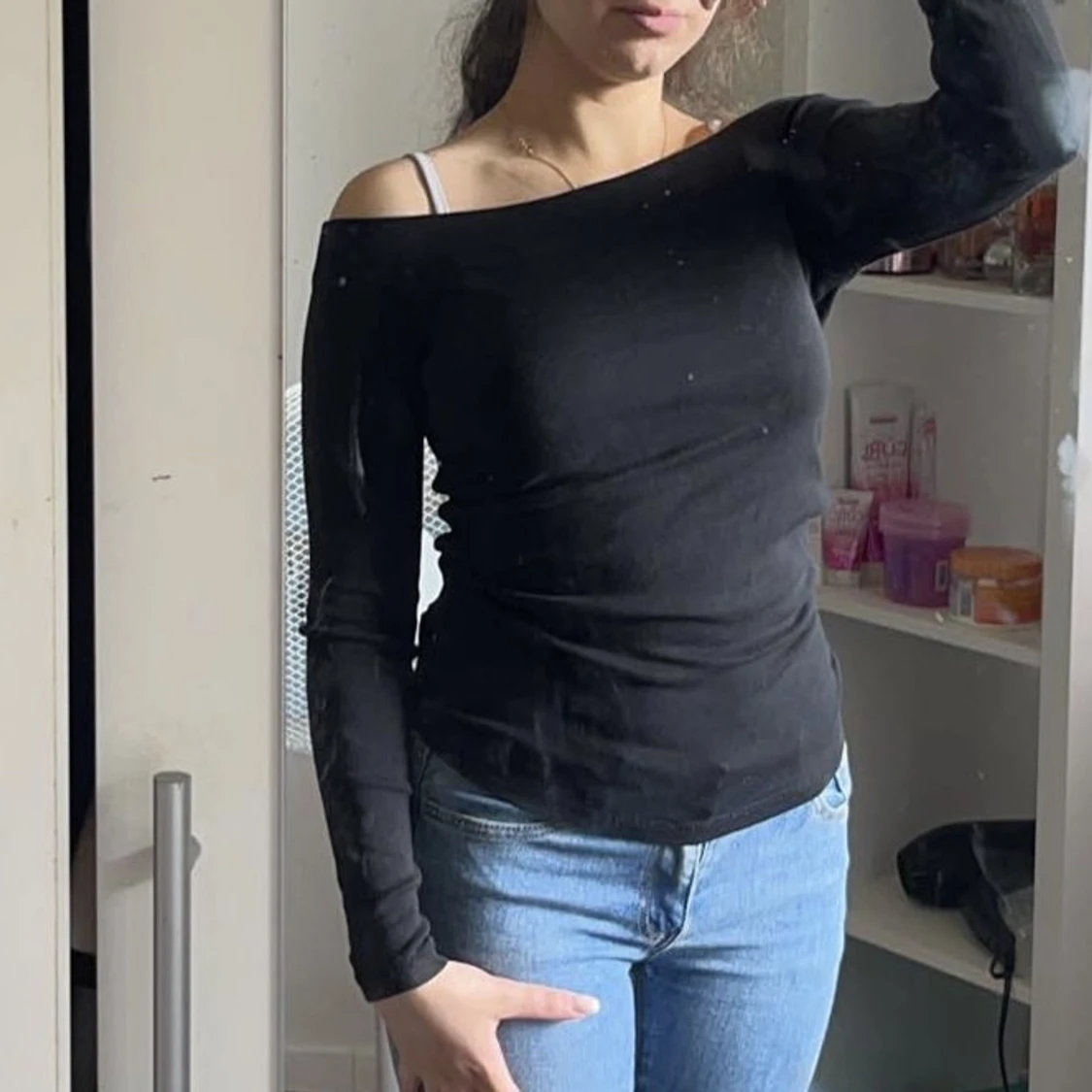 Offshoulder topp