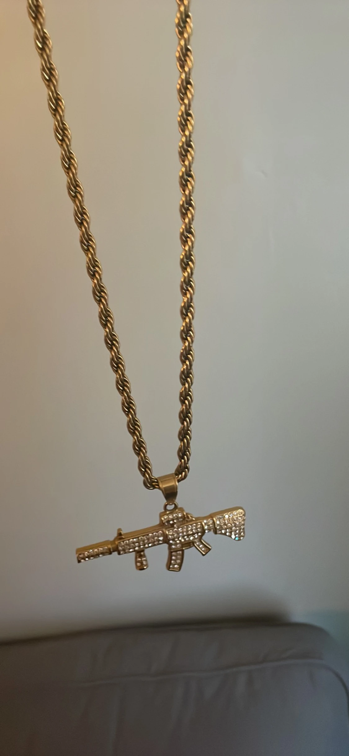 Guld klocka,armband,halsband