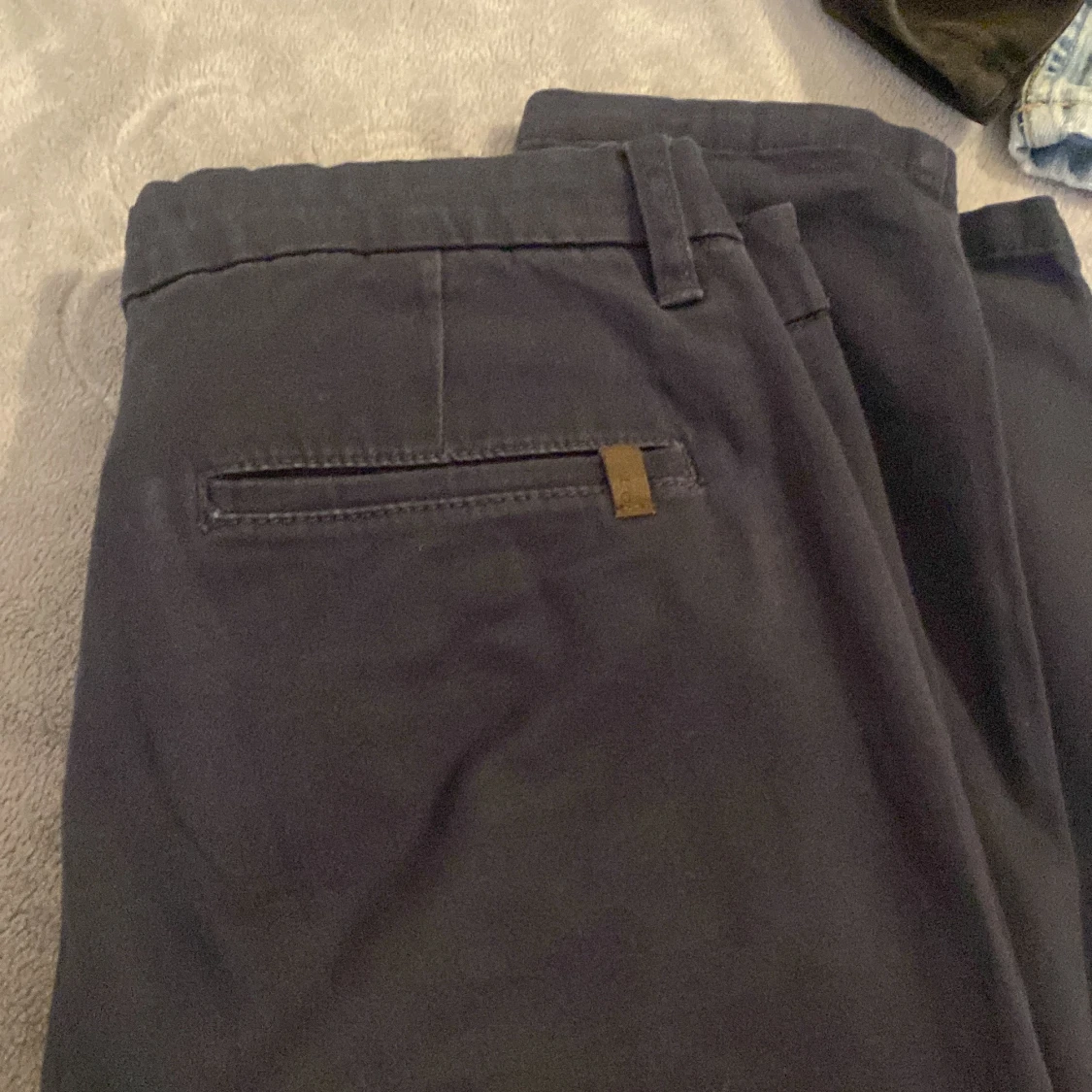 Kostym byxor mörk blå - 90