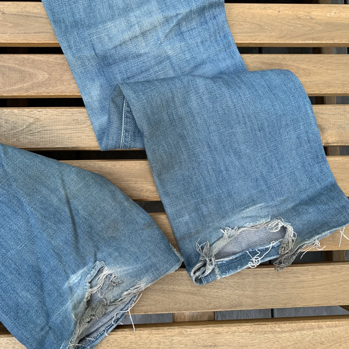 Lågmijade vintage jeans - 91