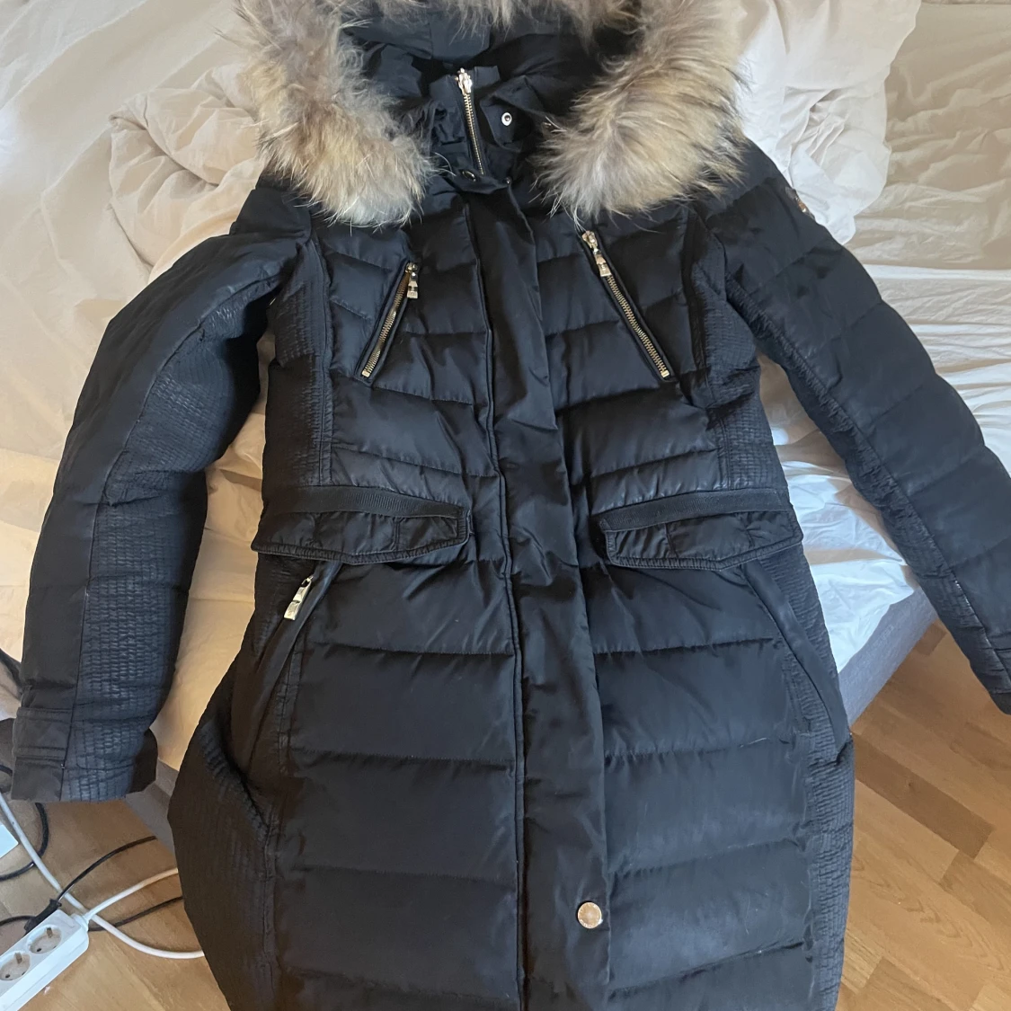 Hollies vinterjacka med äkta päls - 91