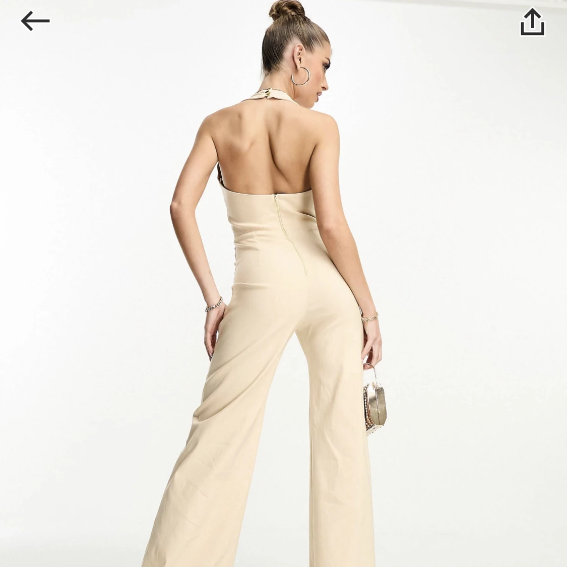 Beige Jumpsuit  - 90