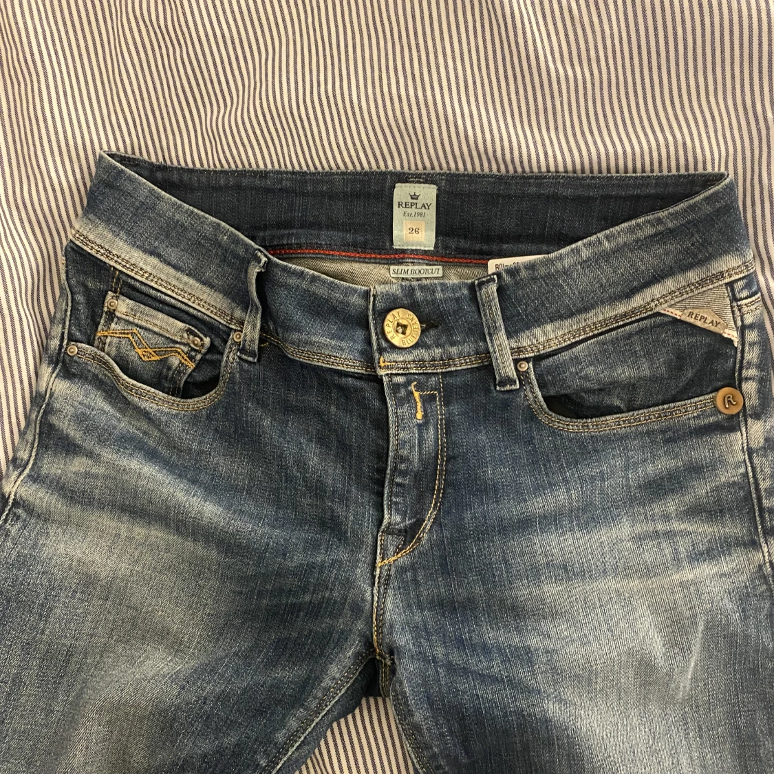 Bootcut Low waist jeans replay  - 90