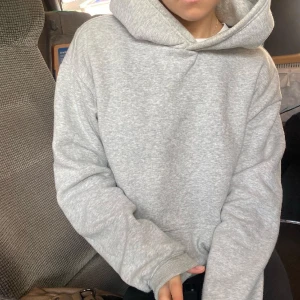 Grå hoodie  - Hoodie från champion!