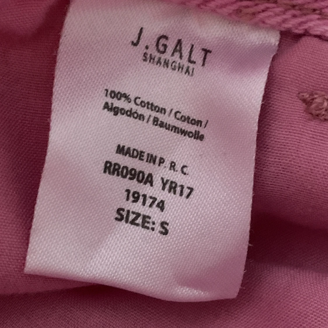 brandy melville/john galt bubblegum pink cargo pants  - 91