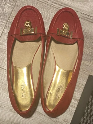Michael kors shoes red  - Michael kors flats, gently used, red color  