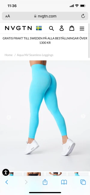 Nvgtn leggings - Säljer dessa otroligt fina tightsen från NVGTN. Kom privat för flera bilder! 