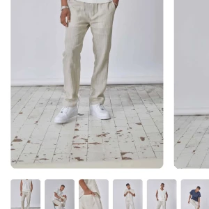 Linnebyxor  - Jätte fina linnebyxor från skagen clothing som tyvärr blivit för små. Storlek S/xs