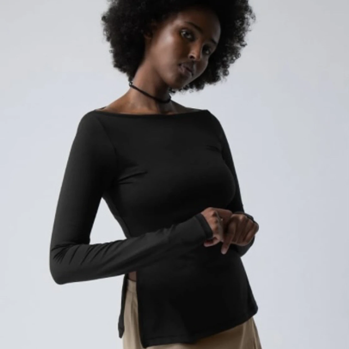 Side slit top från weekeay