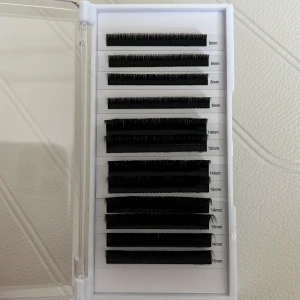 Volymfransar easy fan - Enkla volymfransar 0.05 D böj. Extra mycket i asken