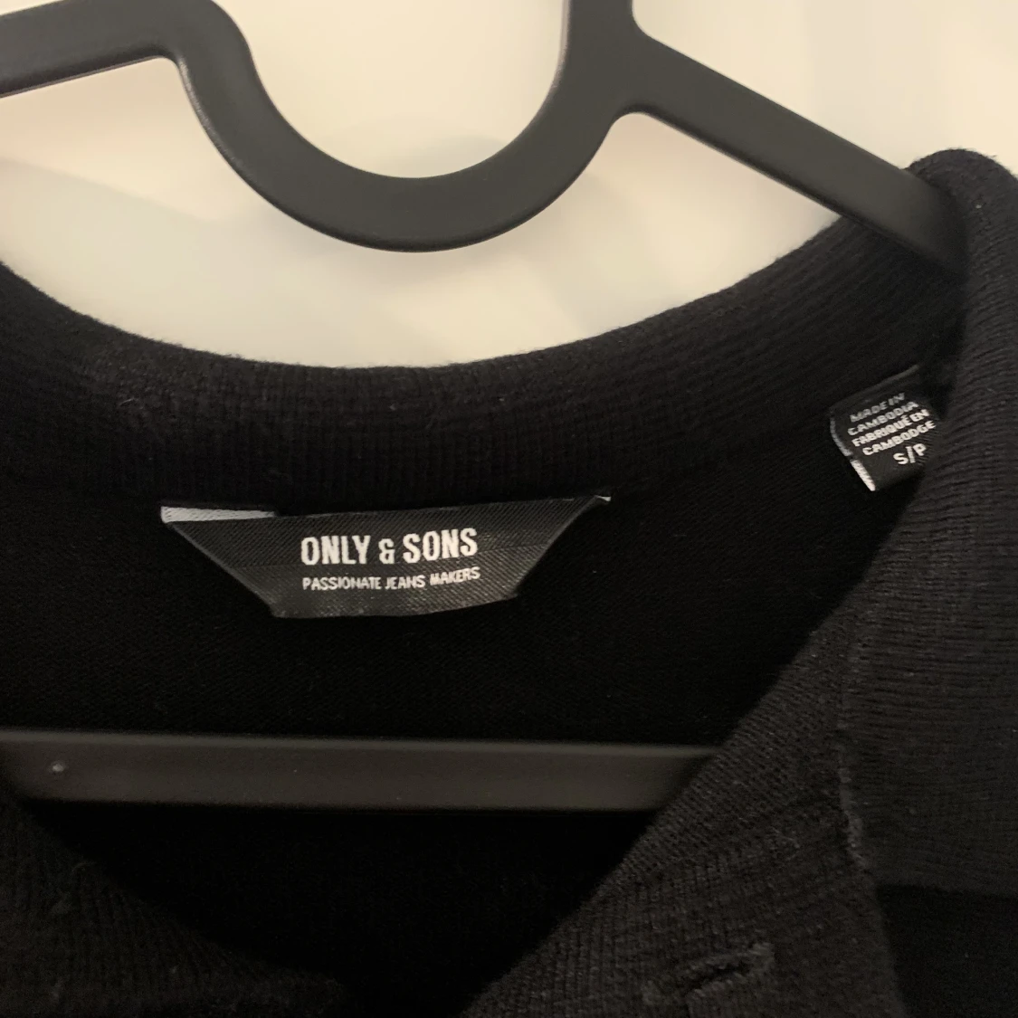 Långärmad piké tröja - 91